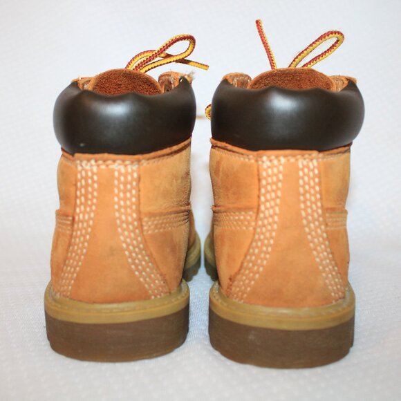 Timberland Premium Toddler Waterproof Classic Wheat Boot Little Kid Size 9 - Picture 4 of 13